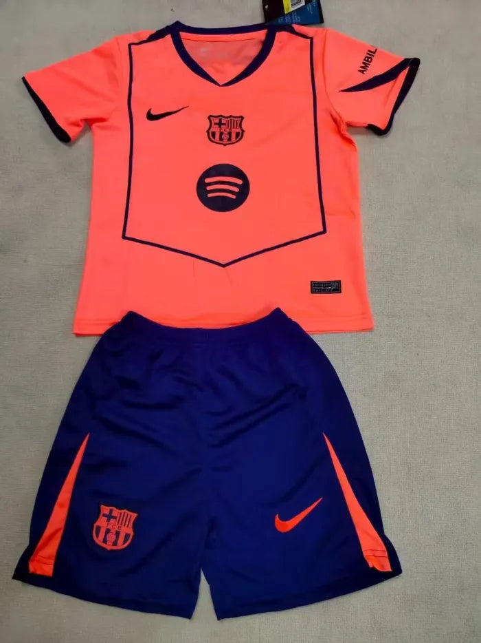 Barcelona Third Kids Suit 25/26